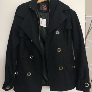 Black Coat by Guess